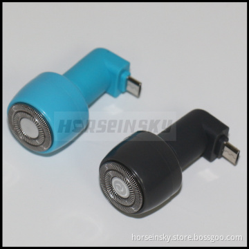 Mini Electric Shaving Razor for Cell Phone Pocket Size Mobile Phone Razor Custom Logo Available